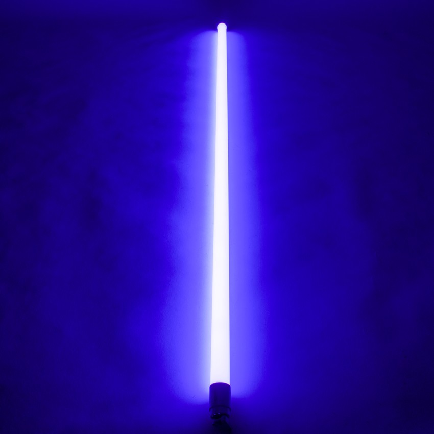 LED Λάμπα Τύπου Φθορίου Γυάλινη T8 G13 120cm 18W 300 lm 300° AC 220-240V IP20 Φ2.7 x Μ120cm Μπλε