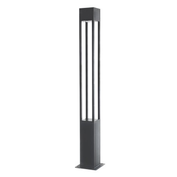 MONTERREY  Urban Light Φωτιστικό Πάρκου - Πλατείας - Κήπου Ύψους 2 μέτρων LED 40W 5440lm 60° AC100-240VAC IP67 IK09 - Μ20 x Π20 x Υ200cm - Anthracite Grey - Φυσικό Λευκό 4000K - LUMILEDS - MEAN WELL DRIVER