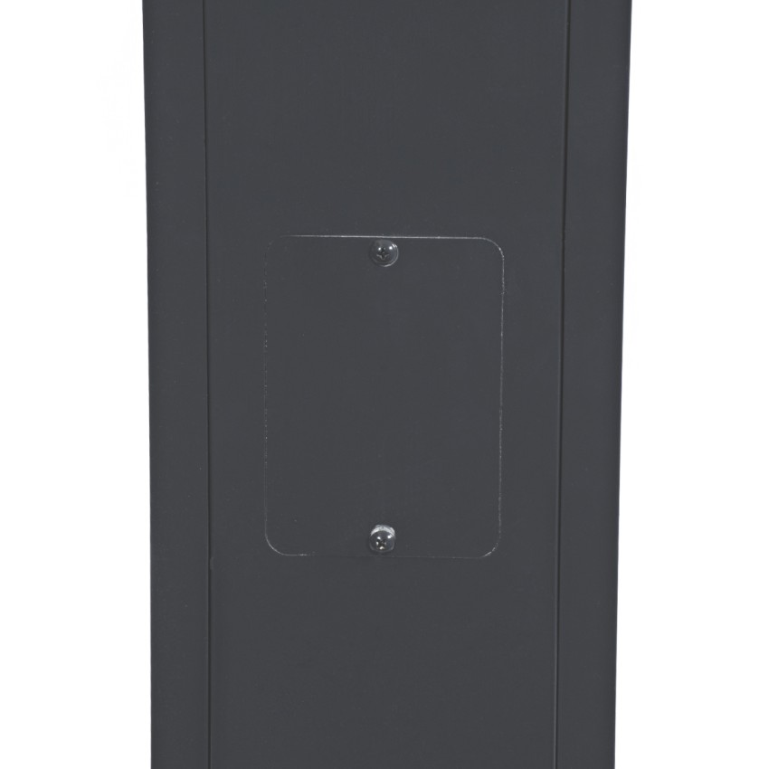 MONTERREY  Urban Light Φωτιστικό Πάρκου - Πλατείας - Κήπου Ύψους 2 μέτρων LED 40W 5440lm 60° AC100-240VAC IP67 IK09 - Μ20 x Π20 x Υ200cm - Anthracite Grey - Φυσικό Λευκό 4000K - LUMILEDS - MEAN WELL DRIVER