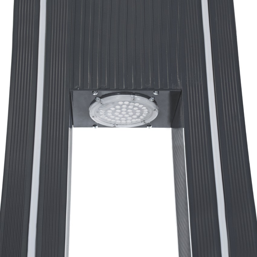 MERIDA  Urban Light Φωτιστικό Πάρκου - Πλατείας - Κήπου Ύψους 2 μέτρων LED 40W 5440lm 60° AC100-240VAC IP67 IK09 - Μ32 x Π13 x Υ200cm - Anthracite Grey - Φυσικό Λευκό 4000K - LUMILEDS - MEAN WELL DRIVER