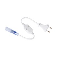 Μεταλλάκτης Τροφοδοσίας AC/DC 230V Αδιάβροχος IP68 για Φωτοσωλήνα LED 360° Degree 2 Pin Max 2500W - Έως 100 Μέτρα