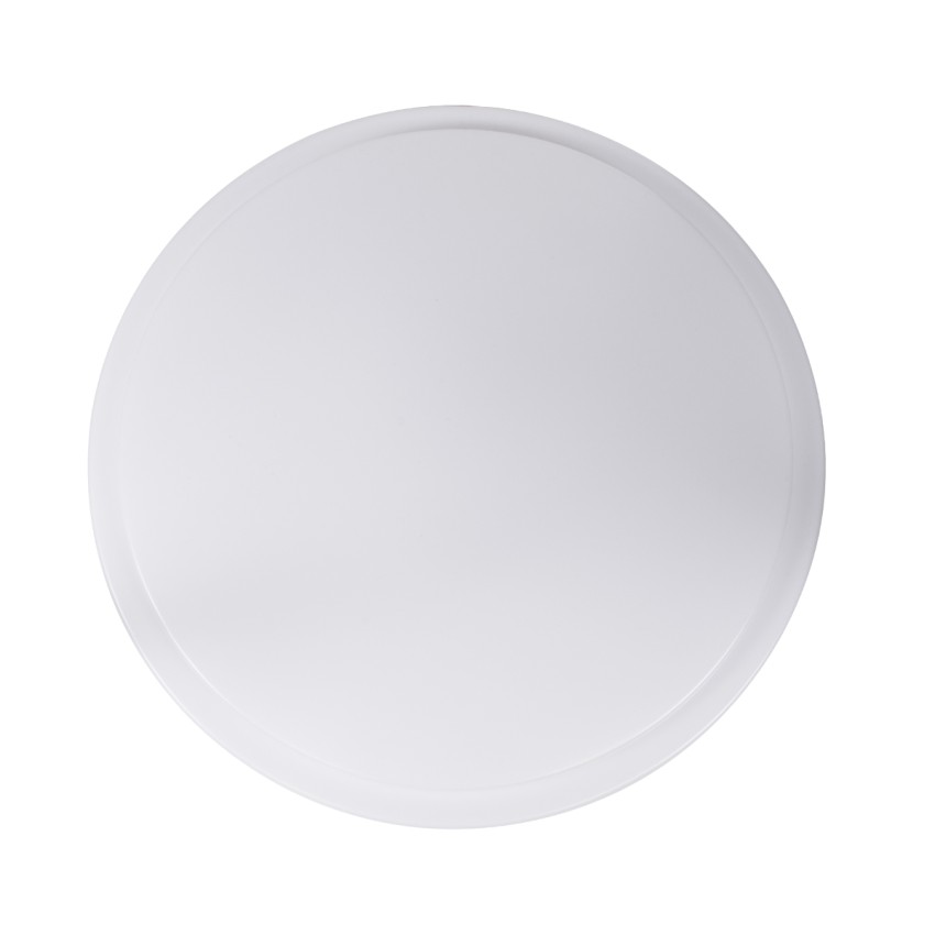 SENSORANO  Πλαφονιέρα Οροφής LED 30W 3000lm 120° AC 220-240V με Ενσωματωμένο Σύστημα Ρυθμιζόμενου Microwave Αισθητήρα Κίνησης - Αδιάβροχη IP54 Φ38 x Υ5.3cm Ψυχρό Λευκό 6000K - Λευκό - Bridgelux Chips