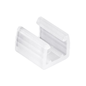 Πλαστική PVC Βάση Στήριξης για Όλες τις Μονόχρωμες EPISTAR Slim Ταινίες LED Μονής Σειράς DC 230V IP68 - Μ1.5 x Π1.3 x Υ1.1cm