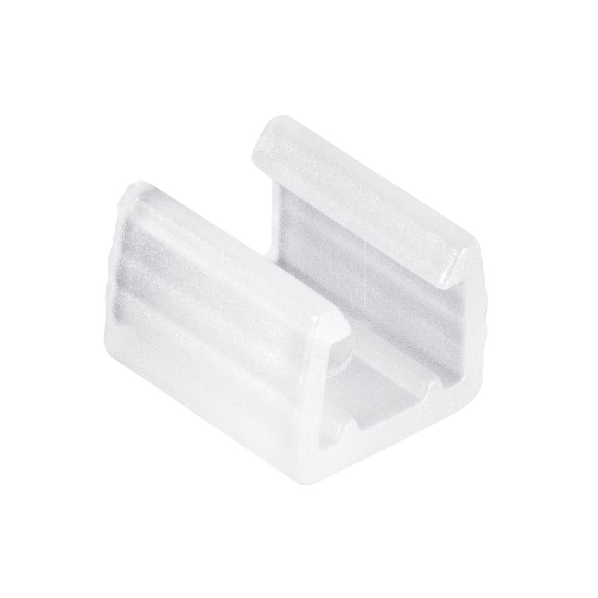 Πλαστική PVC Βάση Στήριξης για Όλες τις Μονόχρωμες EPISTAR Slim Ταινίες LED Μονής Σειράς DC 230V IP68 - Μ1.5 x Π1.3 x Υ1.1cm