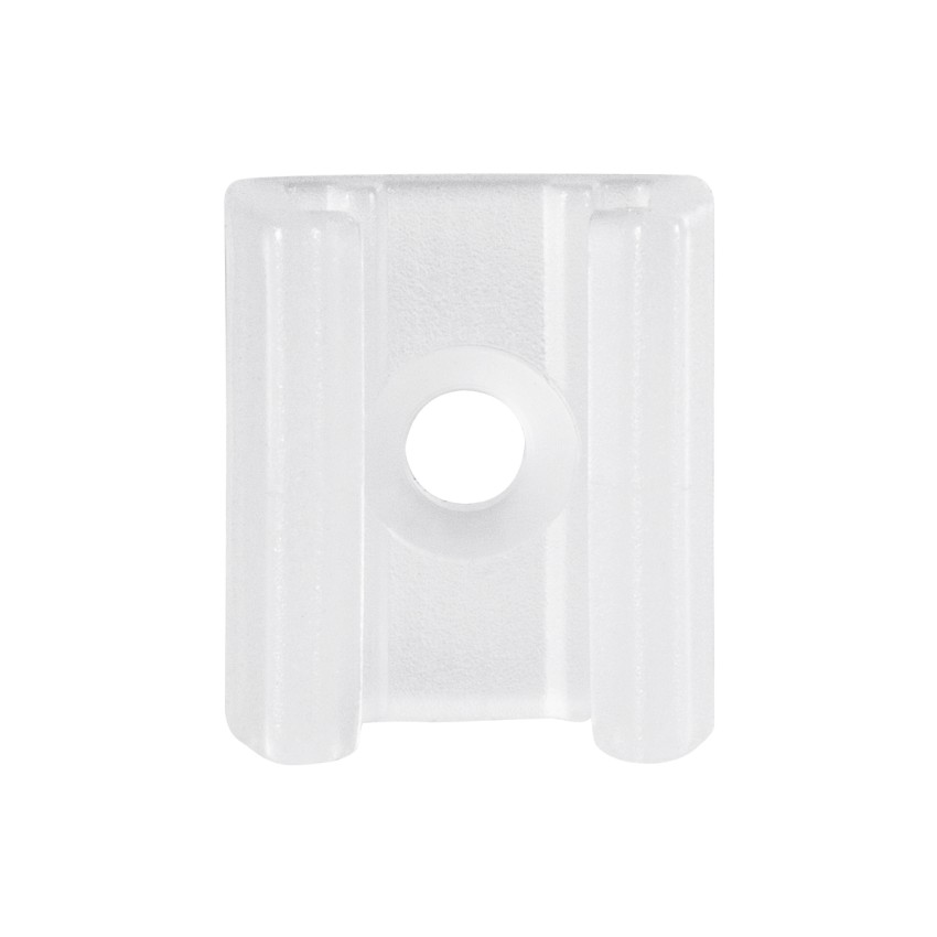 Πλαστική PVC Βάση Στήριξης για Όλες τις Μονόχρωμες EPISTAR Slim Ταινίες LED Μονής Σειράς DC 230V IP68 - Μ1.5 x Π1.3 x Υ1.1cm