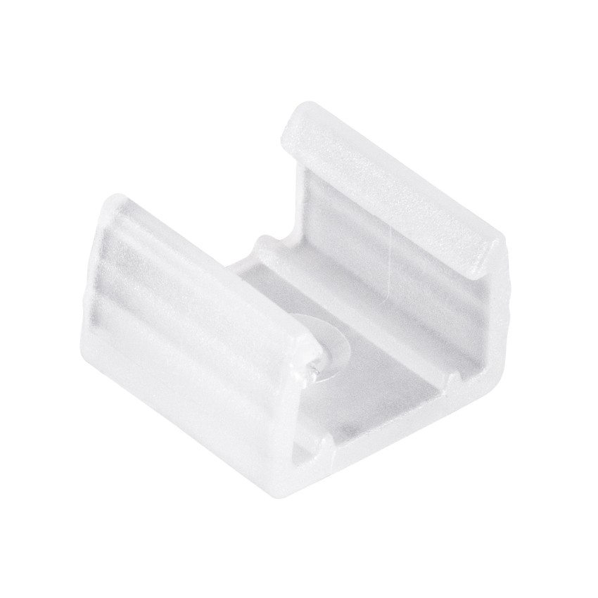 Πλαστική PVC Βάση Στήριξης για Όλες τις Πολύχρωμες RGB EPISTAR Slim Ταινίες LED Μονής Σειράς DC 230V IP68 - Μ1.5 x Π1.6 x Υ1.1cm