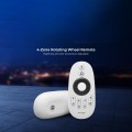 FUT006 Mi-Light Ασύρματο Χειριστήριο RF 2.4Ghz 4 Group για όλα τα Μονόχρωμα & CCT Mi-BOXER Controller DC 3V 2 x AAA - IP20 Λευκό Μ10.8 x Π5.4 x Υ2cm