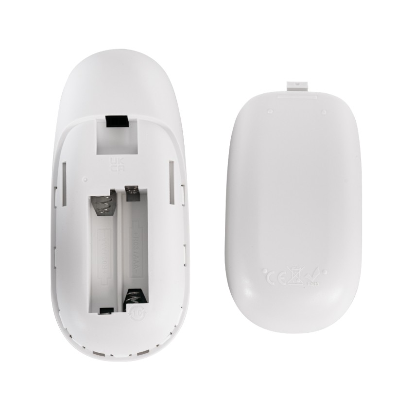 FUT096 Mi-Light Ασύρματο Χειριστήριο Αφής RF 2.4Ghz 4 Group για όλα τα RGBW Mi-BOXER Controller DC 3V 2 x AAA - IP20 Λευκό Μ12 x Π5.4 x Υ2cm