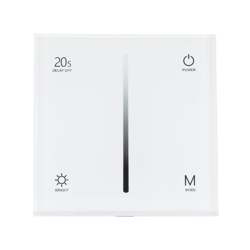 S1-T SKYDANCE AC Smart RF 2.4Ghz & Αφής - Touch Triac Dimming AC100-240V σε AC100-240V 1 x 1.5A 360W - Max 1.5A 360W - IP20 - Λευκό Σώμα - Μ8.5 x Π8.5 x Υ3.2cm