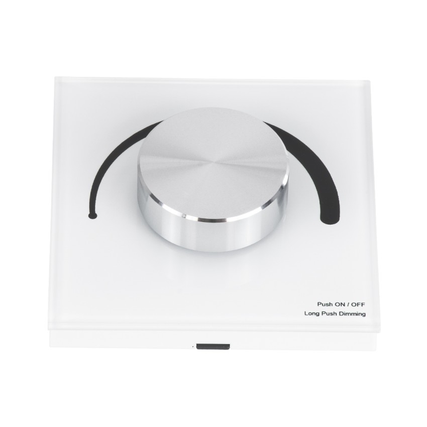 S1-K SKYDANCE AC Smart RF 2.4Ghz & Ροοστάτη - Push ON/OFF Triac Dimming AC100-240V σε AC100-240V 1 x 1.5A 360W - Max 1.5A 360W - IP20 - Λευκό Σώμα - Μ8.5 x Π8.5 x Υ5cm