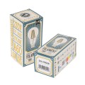Λάμπα LED Long Filament E27 A60 Γλόμπος 10W 1000lm 360° AC 220-240V IP20 Φ6 x Υ10.5cm Θερμό Λευκό 2700K με Διάφανο Γυαλί - Dimmable