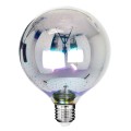 Λάμπα LED Long Filament E27 G125 Γλόμπος 3D GALAXY EFFECT Γλόμπος 3W 201lm 360° AC 220-240V IP20 Φ12.5 x Υ18cm Θερμό Λευκό 2700K με Galaxy Mirror Γυαλί - Dimmable