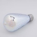 Λάμπα LED Long Filament E27 ST64 Αχλάδι 3D Galaxy Effect 3W 201lm 360° AC 220-240V IP20 Φ6.4 x Υ14cm Θερμό Λευκό 2700K με Galaxy Mirror Γυαλί - Dimmable