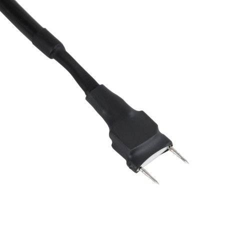 Connector AC/DC Max 10m Τροφοδοσίας Για Όλες τις Μονόχρωμες Epistar Wide Ταινίες LED Διπλής Σειράς DC 230V 2 Pin Μ25 x Π1.6 x Y0.8cm