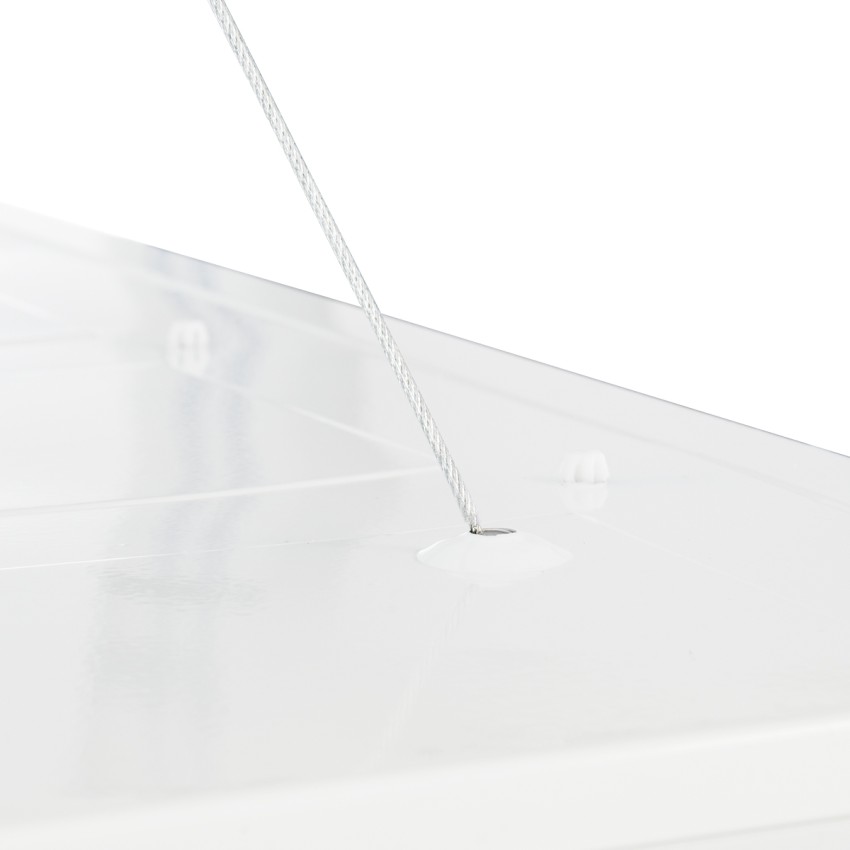 GLOBOSTAR® SUSPENSION  Σύστημα Κρέμασης με 4 Ρυθμιζόμενες Ντίζες & Εξαρτήματα Ειδικό για Πάνελ 60x60cm & 120x30cm - Μ1 x Π1 x Υ80cm
