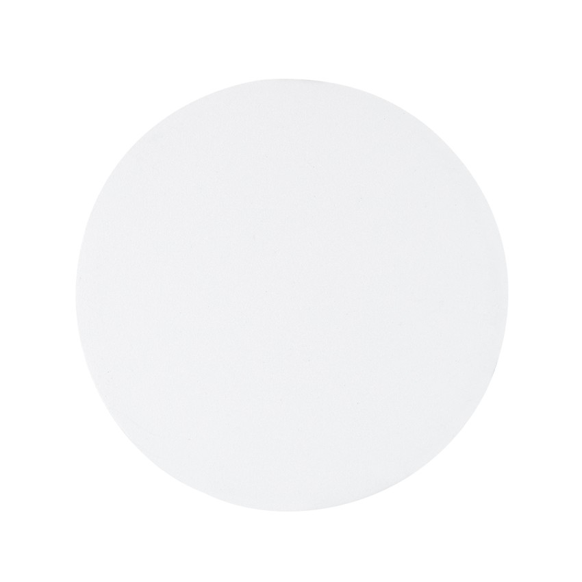 REDONDO  Φωτιστικό Τοίχου - Απλίκα Αρχιτεκτονικού Φωτισμού Εσωτερικού/Εξωτερικού Χώρου Up or Down LED 10W 1000lm 60° AC220-240V Αδιάβροχο IP65 - Σώμα Αλουμινίου & Tempered Glass - Μ14 x Π14 x Υ5cm - Θερμό Λευκό 2700K - Λευκό - Bridgelux Chip