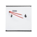 SENSATI  Φωτιστικό Τοίχου Ένδειξης WELCOME 5 STARS LED 1W AC 220-240V IP20 - Σώμα Αλουμινίου - Μ11 x Π11 x Υ3cm - Πράσινο