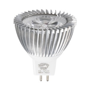 Σποτ LED GU5.3 MR16 3W 260lm 30° DC 12V IP20 Φ5 x Υ5.2cm Θερμό Λευκό 2700K