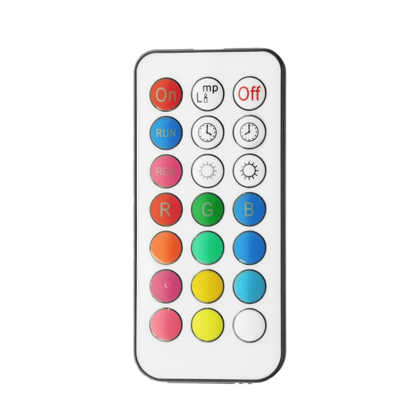 Λάμπα LED E27 G95 Γλόμπος 12W 780lm 260° AC 220-240V IP20 Φ9.5 x Υ14cm - Εναλλαγή Φωτισμού μέσω Τηλεχειριστηρίου - Πολύχρωμο RGB+WW