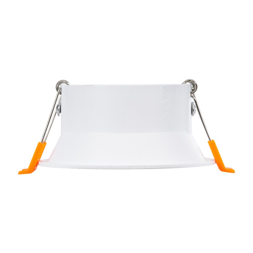 ALPHA  Χωνευτό Κινούμενο Στρόγγυλο Σποτ Οροφής για Λάμπα MR16/GU10 - IP20 - Χυτό Αλουμίνιο - Φ9.4 x Υ4.2cm - Λευκό