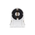GLOBOSTAR® BRACE  Ντουί για Λάμπες T8 Τύπου Φθορίου IP20 - Λευκό - Μ2.8 x Π2.3 x Υ3.5cm