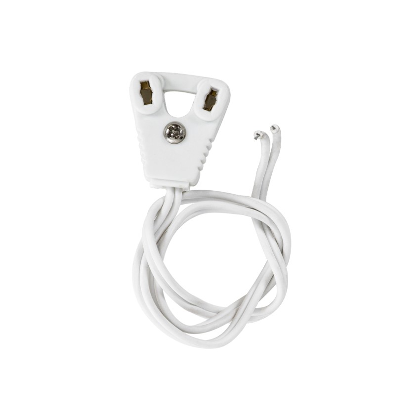 GLOBOSTAR® LAMPHOLDER  Ντουί T8 G13 με 30cm Καλώδιο IP20 - Μ30 x Π1 x Υ2.2cm