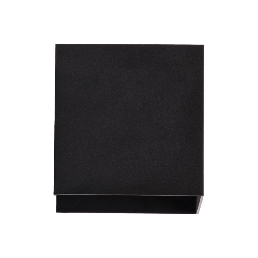 AXIS-S  Φωτιστικό Τοίχου - Απλίκα Αρχιτεκτονικού Φωτισμού Εσωτερικού/Εξωτερικού Χώρου Up & Down LED 10W 1250lm 10 έως 60° AC 220-240V Αδιάβροχο IP65 Μ10 x Π10 x Υ10cm - Ψυχρό Λευκό 6000K - Μαύρο - Bridgelux Chip