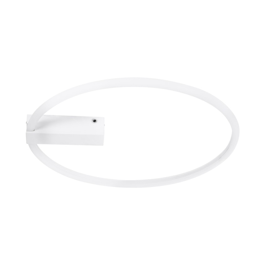 CINDERELLA  Φωτιστικό Οροφής Δαχτυλίδι-Κύκλος LED CCT 30W 3360lm 360° AC 220-240V - Εναλλαγή Φωτισμού μέσω Τηλεχειριστηρίου All In One Ψυχρό 6000k+Φυσικό 4500k+Θερμό 2700k Dimmable Φ50cm - Λευκό