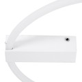 CINDERELLA  Φωτιστικό Οροφής Δαχτυλίδι-Κύκλος LED CCT 30W 3360lm 360° AC 220-240V - Εναλλαγή Φωτισμού μέσω Τηλεχειριστηρίου All In One Ψυχρό 6000k+Φυσικό 4500k+Θερμό 2700k Dimmable Φ50cm - Λευκό