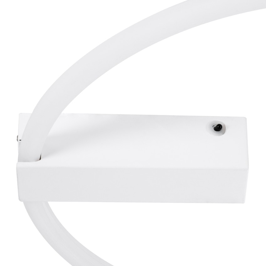 CINDERELLA  Φωτιστικό Οροφής Δαχτυλίδι-Κύκλος LED CCT 30W 3360lm 360° AC 220-240V - Εναλλαγή Φωτισμού μέσω Τηλεχειριστηρίου All In One Ψυχρό 6000k+Φυσικό 4500k+Θερμό 2700k Dimmable Φ50cm - Λευκό