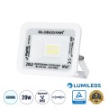 ATLAS Επαγγελματικός Προβολέας LED 20W 2500lm 120° AC 220-240V - Αδιάβροχος IP67 - Μ12 x Π2.5 x Υ9.5cm - Λευκό - Ψυχρό Λευκό 6000K - LUMILEDS Chips ATLAS Επαγγελματικός Προβολέας LED 20W 2500lm 120° AC 220-240V - Αδιάβροχος IP67 - Μ12 x Π2.5 x Υ9.5cm - Λευκό - Ψυχρό Λευκό 6000K - LUMILEDS Chips