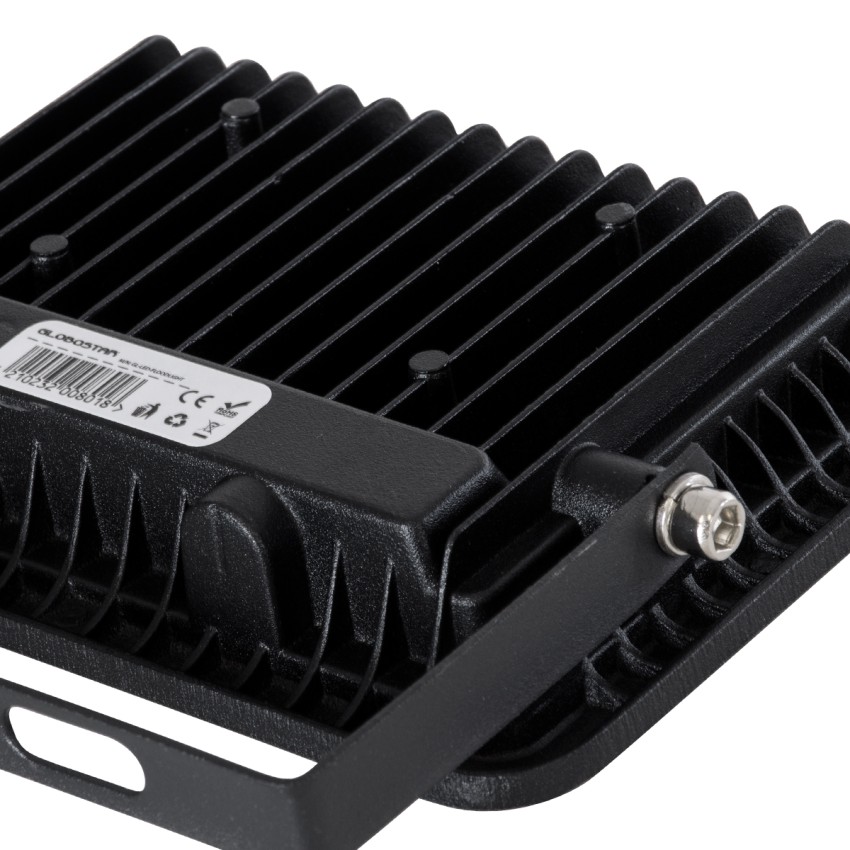 ATLAS  Επαγγελματικός Προβολέας LED 30W 3750lm 120° AC 220-240V - Αδιάβροχος IP67 - Μ16 x Π2.5 x Υ12.5cm - Μαύρο - Ψυχρό Λευκό 6000K - LUMILEDS Chips