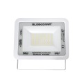 GLOBOSTAR® ATLAS  Προβολέας LED 50W 6000lm 120° AC 220-240V Αδιάβροχο IP67 Φυσικό Λευκό 4500K - Lumileds SMD Chip  - Λευκό Ματ - Μ21 x Π3.5 x Υ16cm