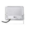 GLOBOSTAR® ATLAS  Προβολέας LED 50W 5750lm 120° AC 220-240V Αδιάβροχο IP67 Θερμό Λευκό 2700K - Lumileds SMD Chip  - Λευκό Ματ - Μ21 x Π3.5 x Υ16cm