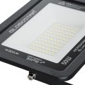 GLOBOSTAR® ATLAS  Προβολέας LED 50W 6250lm 120° AC 220-240V Αδιάβροχο IP67 Ψυχρό Λευκό 6000K - Lumileds SMD Chip  - Μαύρο Ματ - Μ21 x Π3.5 x Υ16cm