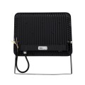 GLOBOSTAR® ATLAS  Προβολέας LED 100W 11500lm 120° AC 220-240V Αδιάβροχο IP67 Θερμό Λευκό 2700K - Lumileds SMD Chip  - Μαύρο Ματ - Μ27 x Π4 x Υ21cm