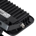 GLOBOSTAR® AURORA 64137 Προβολέας με Ανιχνευτή PIR / Αισθητήρα Κίνησης LED 20W 2500lm 120° AC 220-240V Αδιάβροχο IP67 Ψυχρό Λευκό 6000K - Lumileds SMD Chip  - Μαύρο Ματ - Μ12 x Π5 x Υ14.5cm