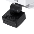 GLOBOSTAR® AURORA  Προβολέας με Ανιχνευτή PIR / Αισθητήρα Κίνησης LED 20W 2500lm 120° AC 220-240V Αδιάβροχο IP67 Ψυχρό Λευκό 6000K - Lumileds SMD Chip  - Λευκό Ματ - Μ12 x Π5 x Υ14.5cm