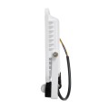 GLOBOSTAR® AURORA  Προβολέας με Ανιχνευτή PIR / Αισθητήρα Κίνησης LED 50W 6250lm 120° AC 220-240V Αδιάβροχο IP67 Ψυχρό Λευκό 6000K - Lumileds SMD Chip  - Λευκό Ματ - Μ21 x Π5 x Υ21cm