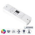D4-L SKYDANCE DC DMX & RDM Dimmer High Speed Controller / Decoder 4 Καναλιών DC 12-24V 4 x 5A 120W - Max 20.5A 480W - IP20 Μ17 x Π5 x Υ2.5cm
