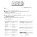 WT1 SKYDANCE DC WiFi & RF 2.4Ghz Dimmer High Speed Controller 2 Καναλιών DC 12-36V 2 x 5A 180W - Max 10A 180W - IP20 Μ11.5 x Π3.5 x Υ2cm