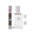 GLOBOSTAR® SP108E  WiFi 2.4G Ψηφιακός Pixel Addressable Controller DC 5-12-24V IP20 - WiFi 2.4G - SPI/TTL Protocol 2048 IC - Μ8.1 x Π4.3 x Υ2.1cm
