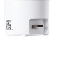Επιτραπέζια Κάμερα WiFi HD 1080P 350° Διπλή Κατέυθυνση Ομιλίας & Ανιχνευτή Κίνησης - Απομακρυσμένος Έλεγχος Body Auto Tracking IP20 - Πορτοκαλί Λευκό - Φ8 x Υ13cm