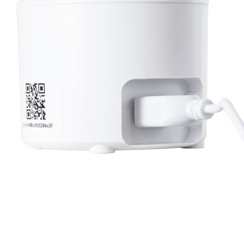 Επιτραπέζια Κάμερα WiFi HD 1080P 350° Διπλή Κατέυθυνση Ομιλίας & Ανιχνευτή Κίνησης - Απομακρυσμένος Έλεγχος Body Auto Tracking IP20 - Πορτοκαλί Λευκό - Φ8 x Υ13cm