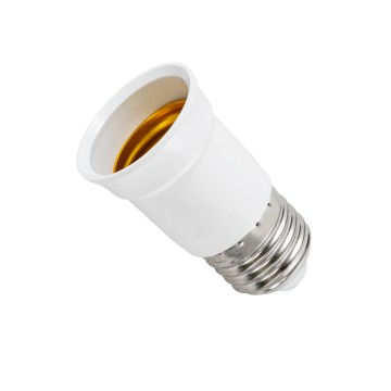 GLOBOSTAR® ADAPTOR  Αντάπτορας/Επέκταση από Ντουί E27 σε E27 IP20 - Μ4 x Π4 x Υ6.5cm