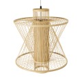 HIBISCUS Boho Κρεμαστό Φωτιστικό Πλέγμα Μονόφωτο 1 x E27 IP20 Μπεζ Ξύλο - Μ50 x Π50 x Υ60cm HIBISCUS Boho Κρεμαστό Φωτιστικό Πλέγμα Μονόφωτο 1 x E27 IP20 Μπεζ Ξύλο - Μ50 x Π50 x Υ60cm