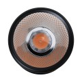 DETRONIC  Επιφανειακό Κινούμενο Spot Downlight LED 10W 1250lm 24° AC 220-240V IP20 Φ9cm x Υ16cm - Στρόγγυλο - Μαύρο - Θερμό Λευκό 2700K - Bridgelux COB - TÜV Certified Driver