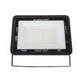 GLOBOSTAR® ATLAS  Προβολέας LED 150W 17250lm 120° AC 220-240V Αδιάβροχο IP67 Θερμό Λευκό 2700K - Lumileds SMD Chip  - Μαύρο Ματ - Μ32 x Π4 x Υ23cm