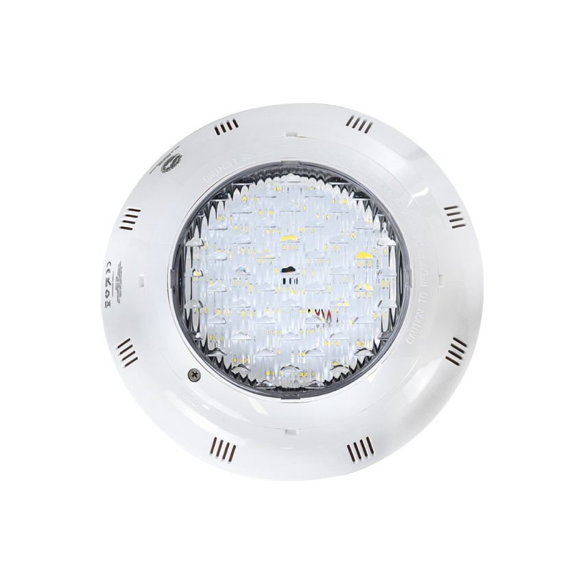POOLETI  PRO Φωτιστικό Πισίνας LED 25W 2000lm 120° AC/DC 12V Αδιάβροχο IP68 IK06 Tempered Glass Φ30 x Υ6.5cm Φυσικό Λευκό 4500K - Bridgelux Chip - 2 Meter VDE Certified Cable