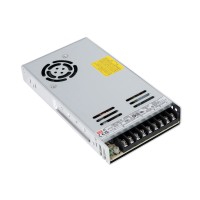 GLOBOSTAR® MEANWELL-LRS350-12  Τροφοδοτικό/Μετασχηματιστής PELV 350W 29A DC 12V IP20 - AC 220-240V σε DC 12V / Ρυθμιζόμενo από DC 10.2V έως DC 13.8V - Μ21.5 x Π11.5 x Υ3cm